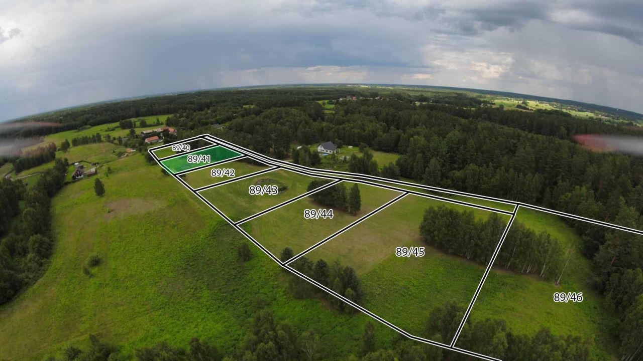 Działka rolna Wyrandy