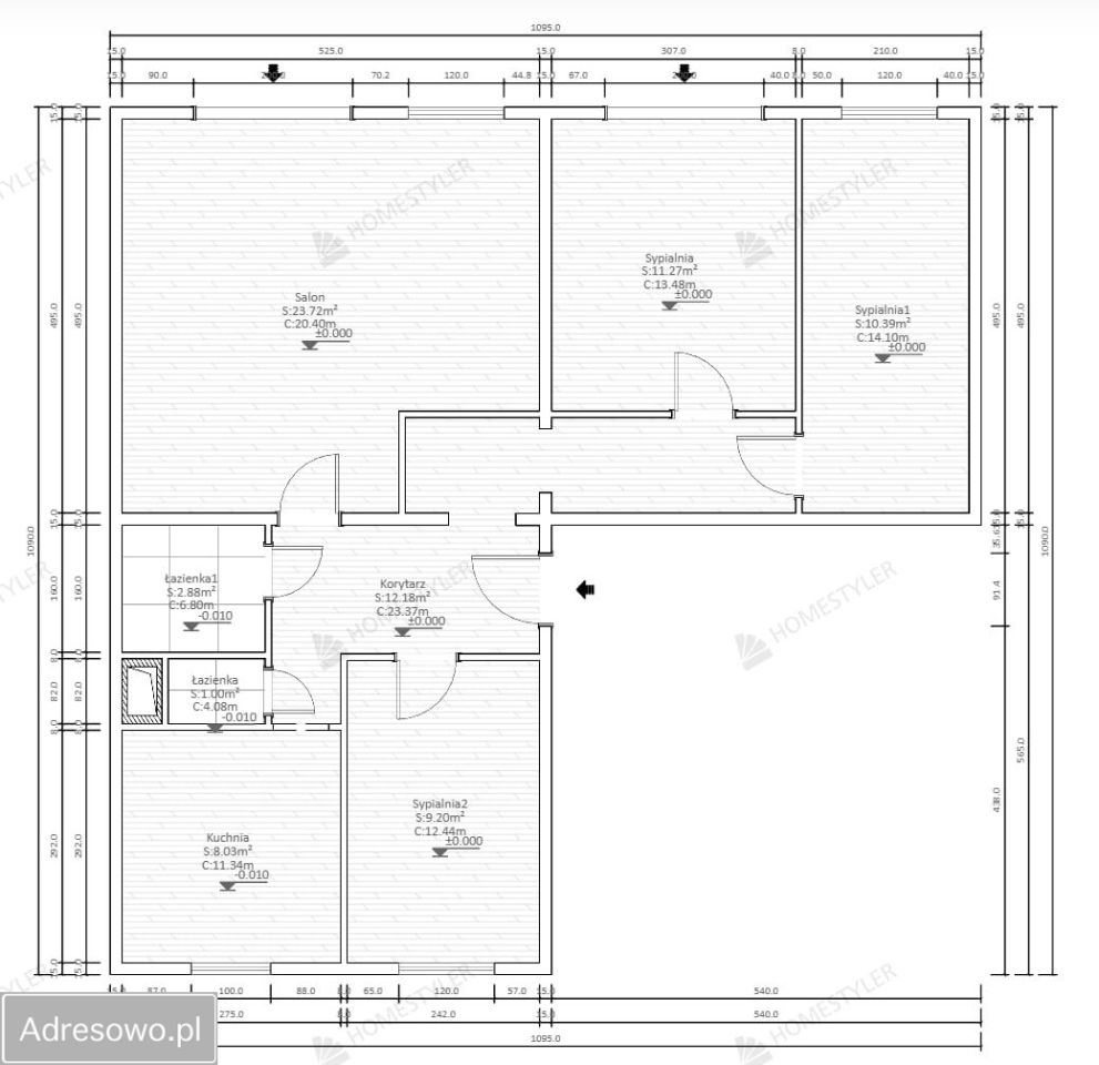 Mieszkanie 4-pokojowe Rzeszów, al. prof. Adama Krzyżanowskiego. Zdjęcie 7