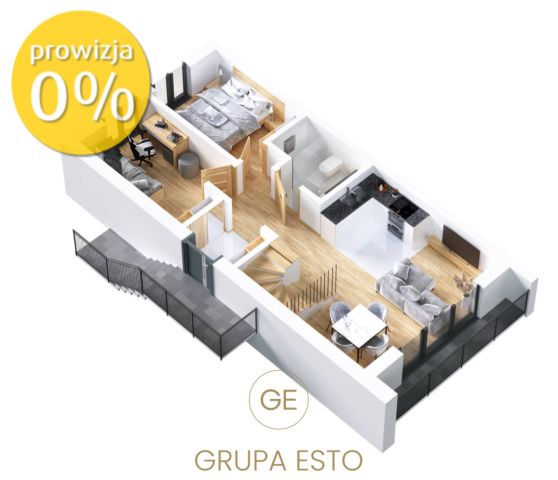 Mieszkanie 4-pokojowe Kraków Kurdwanów, ul. Cechowa. Zdjęcie 2