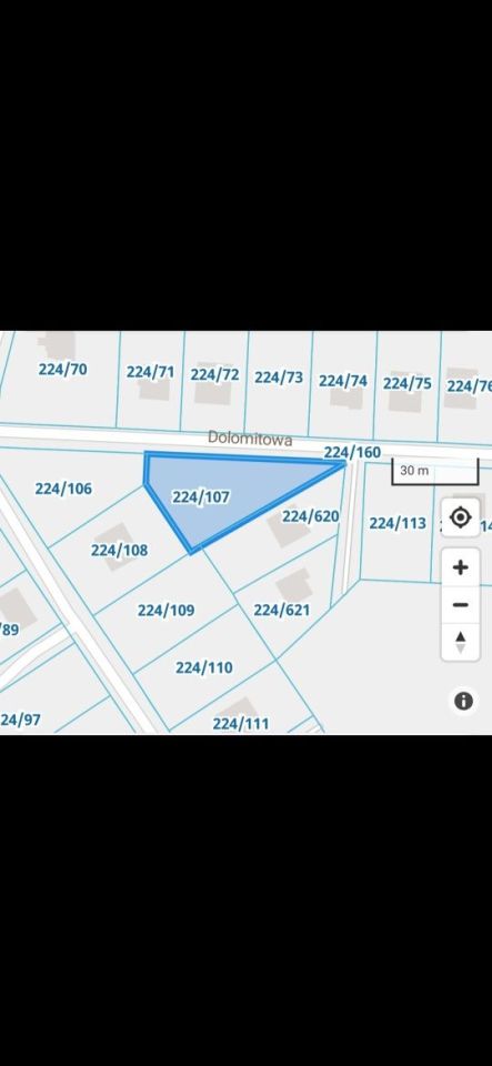 Działka budowlana Bilcza, ul. Dolomitowa. Zdjęcie 2
