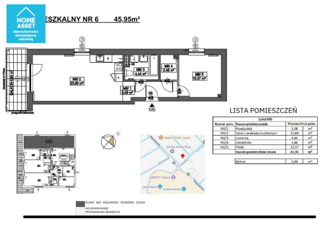 Mieszkanie 2-pokojowe Rumia, ul. Jeziorna. Zdjęcie 7