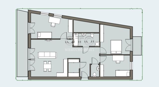 Mieszkanie 4-pokojowe Wrocław Stare Miasto. Zdjęcie 5