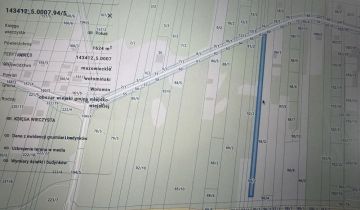 Działka inwestycyjna Czarna