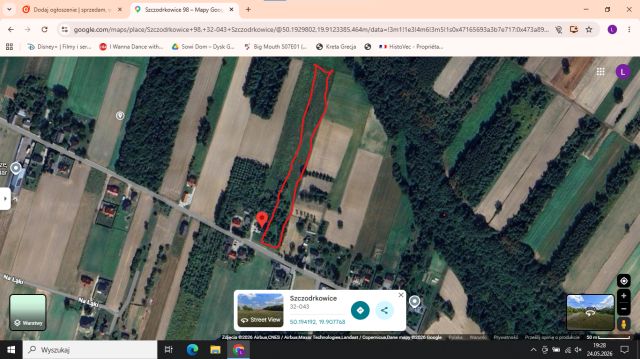 Działka budowlana Szczodrkowice. Zdjęcie 1