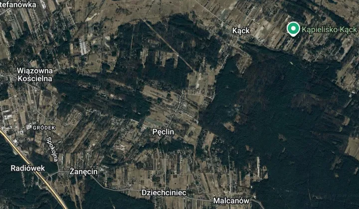 Działka budowlana Pęclin, ul. Radosna