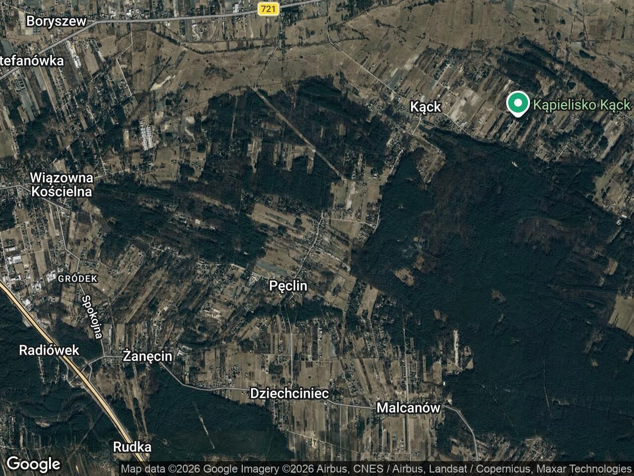 Działka budowlana Pęclin, ul. Radosna. Zdjęcie 1