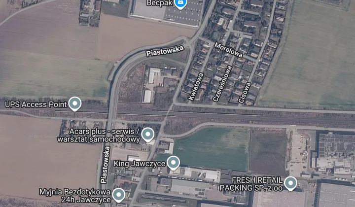 Działka budowlana Bronisze, ul. Piastowska