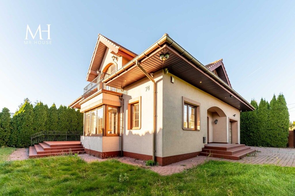 dom wolnostojący, 4 pokoje Aleksandrów Łódzki Centrum. Zdjęcie 2