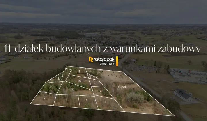 Działka budowlana Pomieczyno, ul. Kartuska
