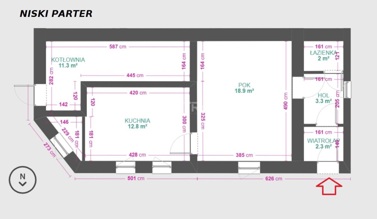 dom wolnostojący, 8 pokoi Spytkowice. Zdjęcie 15
