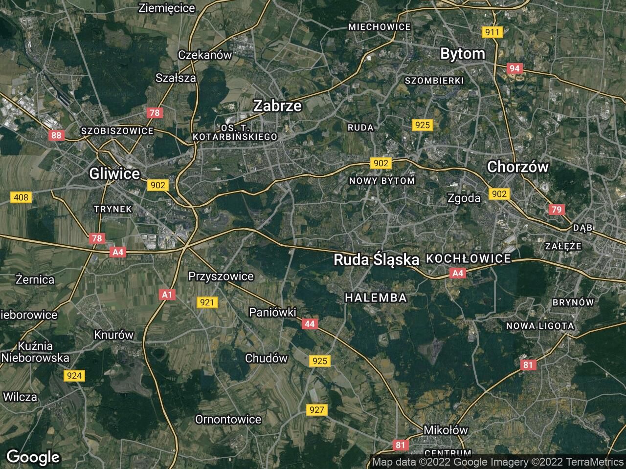 Działka budowlana Ruda Śląska Bielszowice