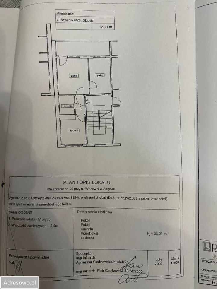Mieszkanie 2-pokojowe Słupsk, ul. Wazów. Zdjęcie 10