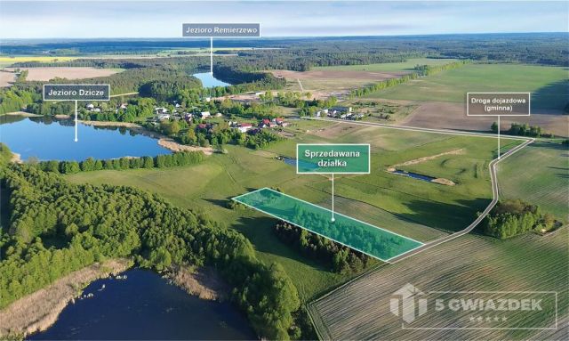 Działka budowlana Dziki. Zdjęcie 2