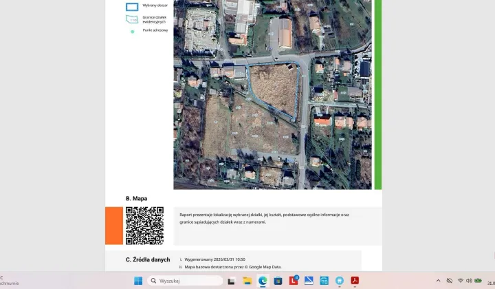 Działka budowlana Mrozów, ul. Wyzwolenia