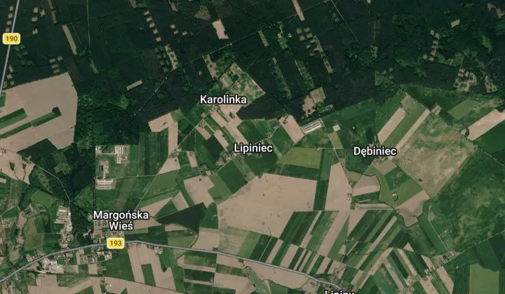 Działka rolna Lipiniec