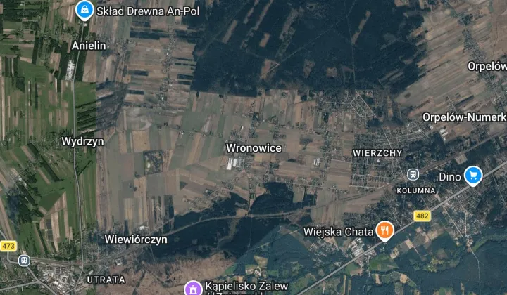 Działka budowlana Wronowice, ul. Gołębia