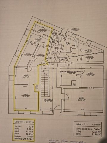 Mieszkanie 3-pokojowe Jelenia Góra Cieplice Śląskie-Zdrój, ul. Zjednoczenia Narodowego. Zdjęcie 1