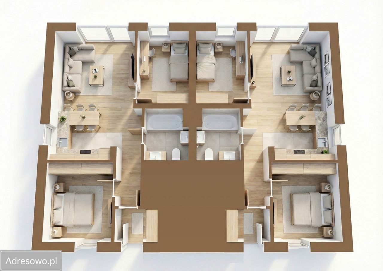 Mieszkanie 3-pokojowe Bielsko-Biała Śródmieście. Zdjęcie 2