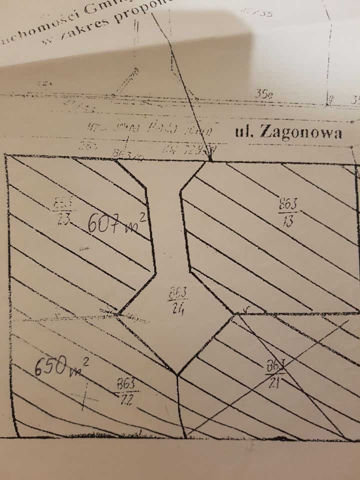 Działka budowlana Toruń Wrzosy, ul. Zagonowa. Zdjęcie 1