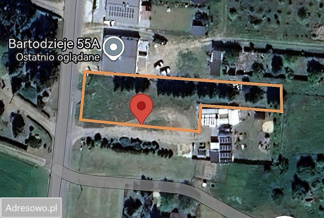 Działka budowlana Bartodzieje. Zdjęcie 2