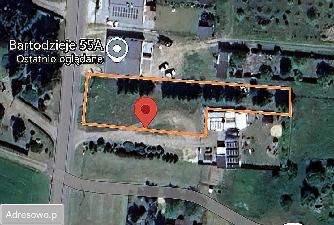 Działka budowlana Bartodzieje. Zdjęcie 2