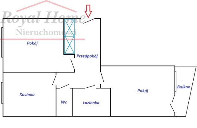 Mieszkanie 2-pokojowe Wrocław Fabryczna, ul. Rysia. Zdjęcie 13