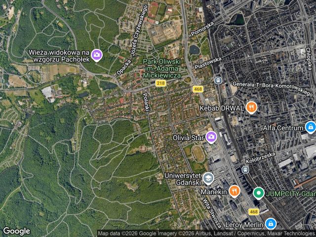 Mieszkanie 2-pokojowe Gdańsk Oliwa, ul. Artura Grottgera. Zdjęcie 1