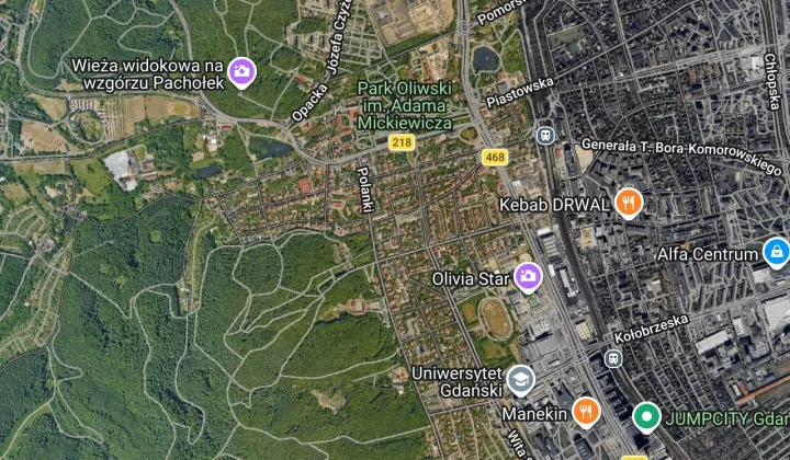 Mieszkanie 2-pokojowe Gdańsk Oliwa, ul. Artura Grottgera