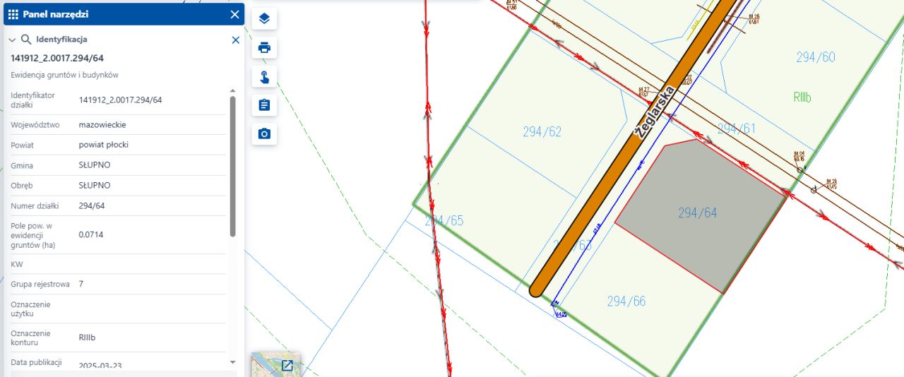 Działka rolno-budowlana Słupno, ul. Żeglarska. Zdjęcie 2