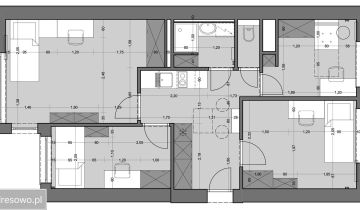 Mieszkanie 4-pokojowe Wrocław Śródmieście, ul. Lubuska