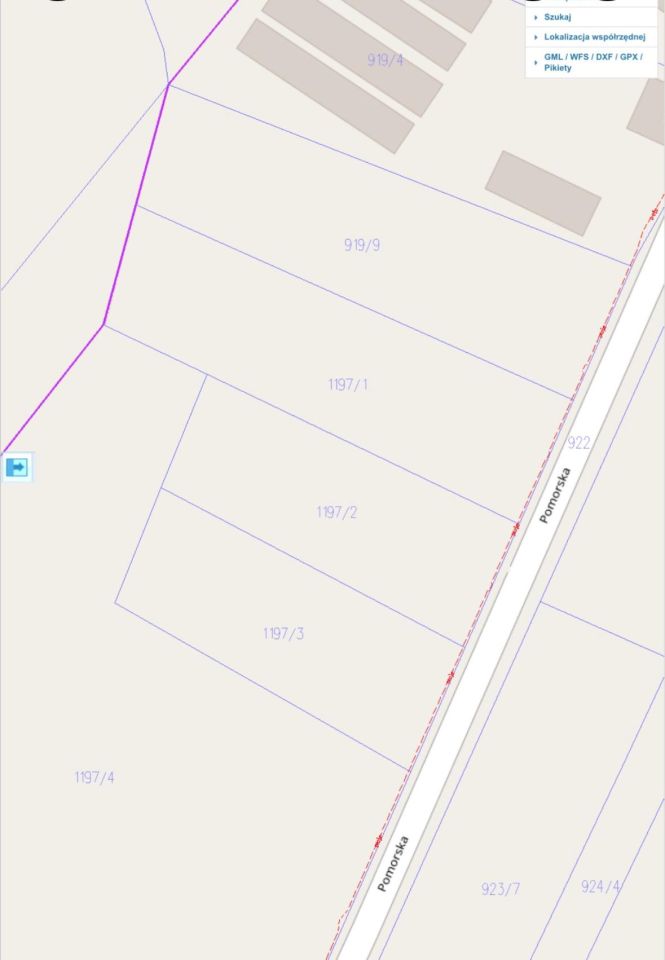 Działka budowlana Opole Lubelskie, ul. Pomorska. Zdjęcie 3