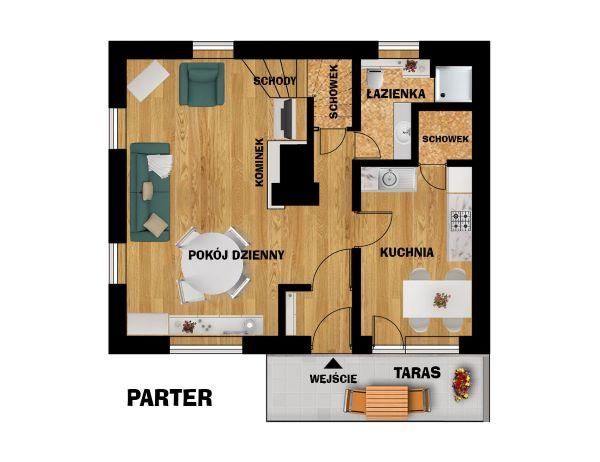 bliźniak, 3 pokoje Narewka, ul. Ogrodowa. Zdjęcie 23