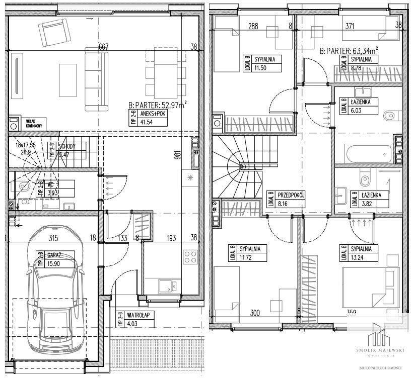 dom szeregowy, 5 pokoi Ślęza, ul. Przystankowa. Zdjęcie 12