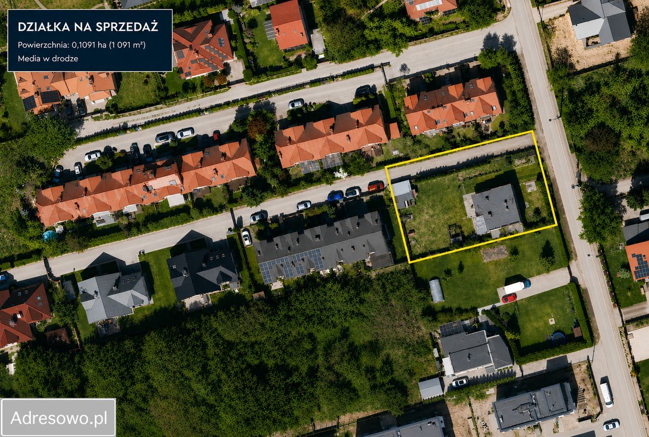 Działka budowlana Warszawa Wawer, ul. Poprawna. Zdjęcie 1