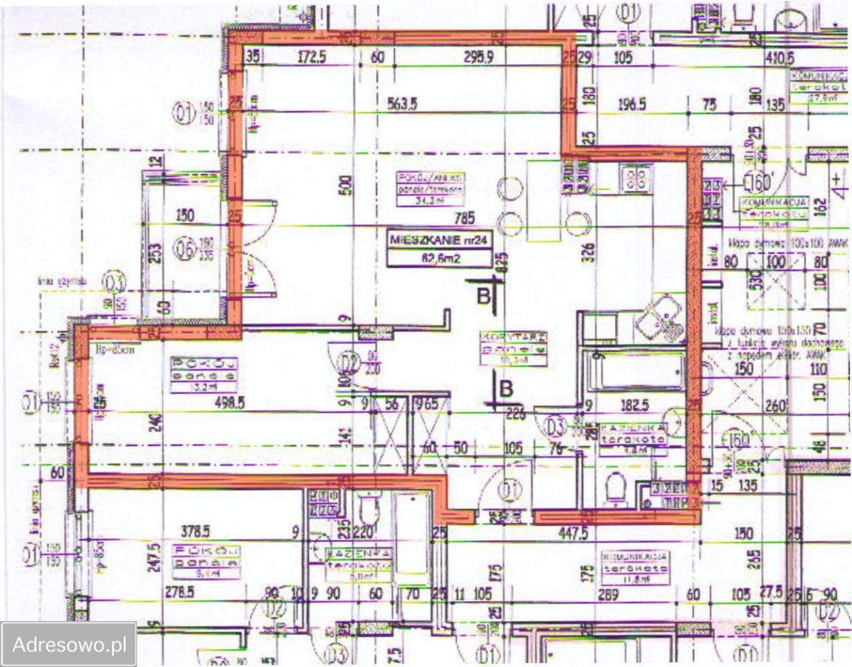 Mieszkanie 2-pokojowe Ożarów Mazowiecki, ul. Romana Dmowskiego