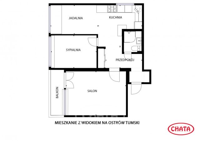 Mieszkanie 3-pokojowe Wrocław Stare Miasto, ul. Andrzeja Frycza-Modrzewskiego. Zdjęcie 17