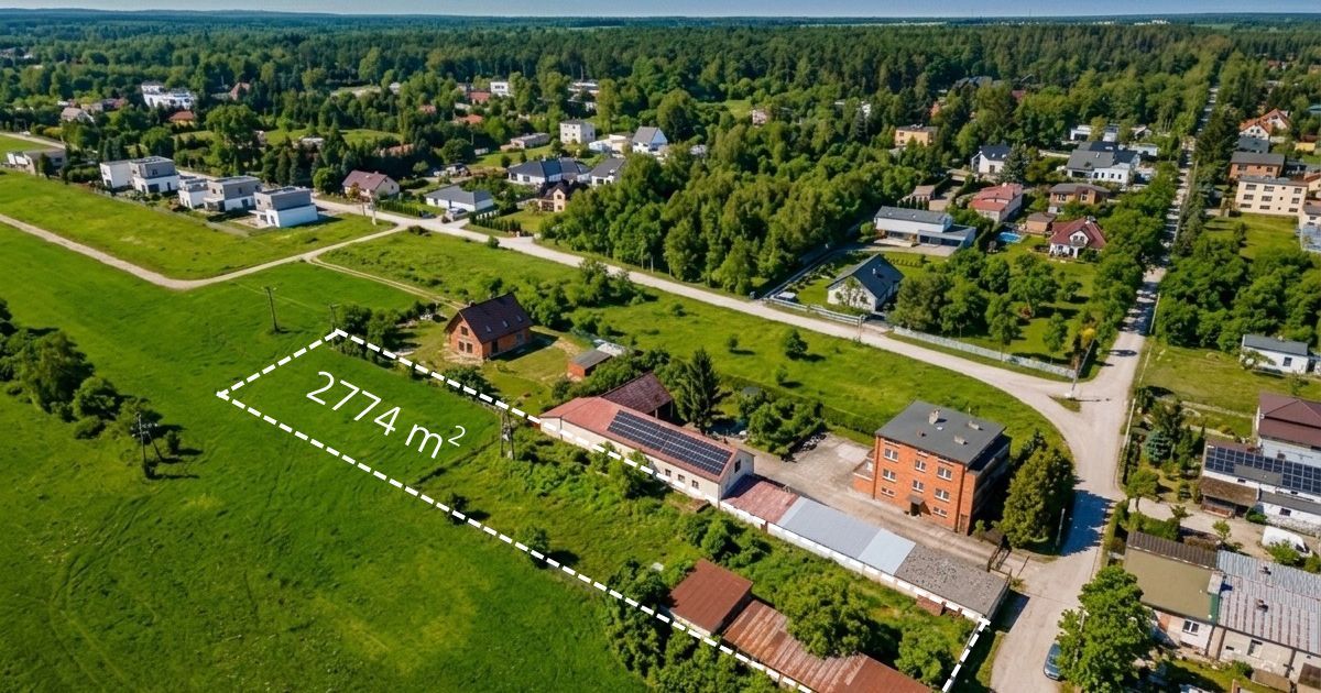 Działka budowlana Stara Gadka, ul. Jędrzeja Śniadeckiego. Zdjęcie 1