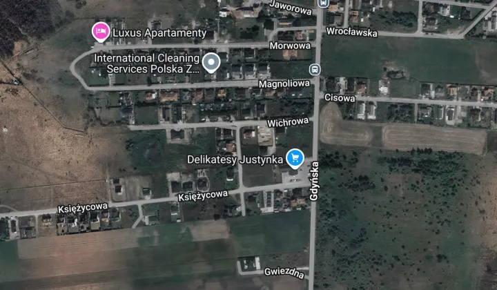 Działka budowlana Mosty, Wichrowa