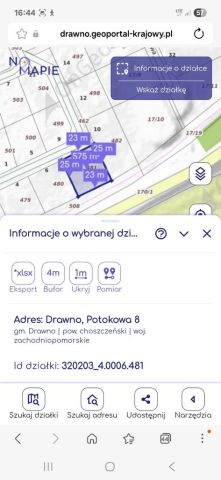 Działka budowlana Drawno. Zdjęcie 1