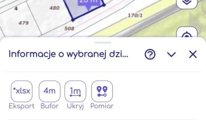 Działka budowlana Drawno