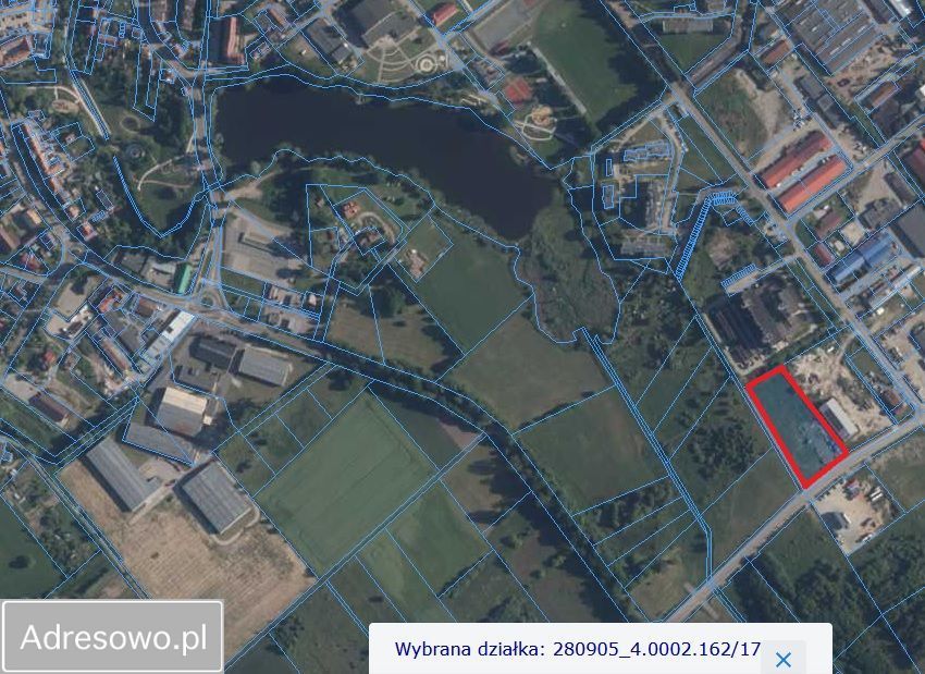 Działka inwestycyjna Orneta, ul. Przemysłowa. Zdjęcie 3