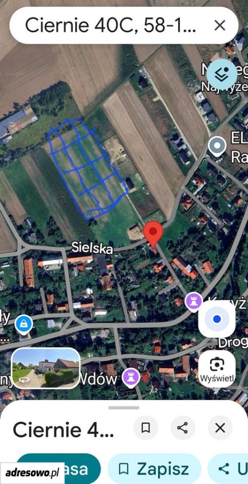 Działka budowlana Świebodzice, ul. Sielska. Zdjęcie 3