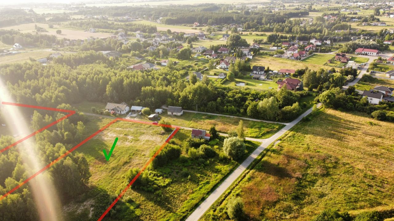 Działka rolno-budowlana Wielogóra, ul. Polna. Zdjęcie 3