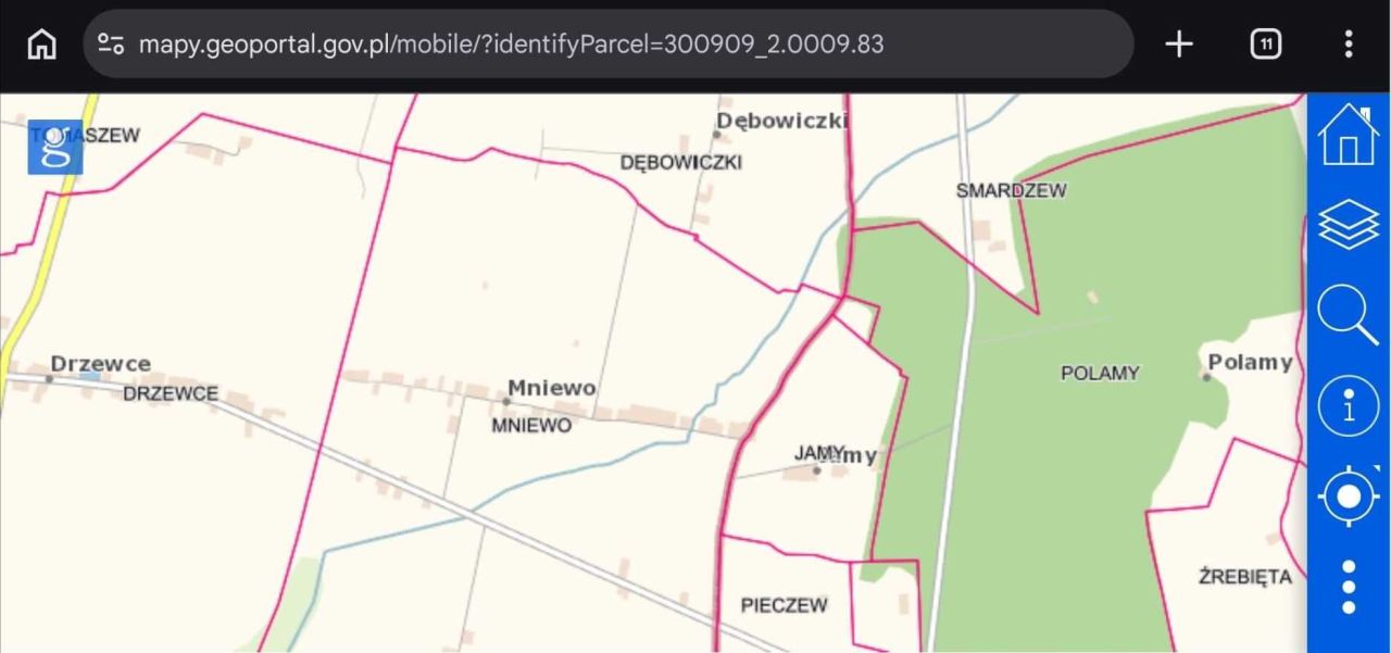 Działka rolno-budowlana Mniewo. Zdjęcie 5