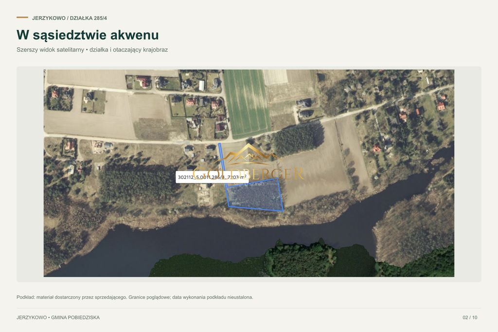 Działka budowlana Jerzykowo, ul. Nad Zalewem. Zdjęcie 2