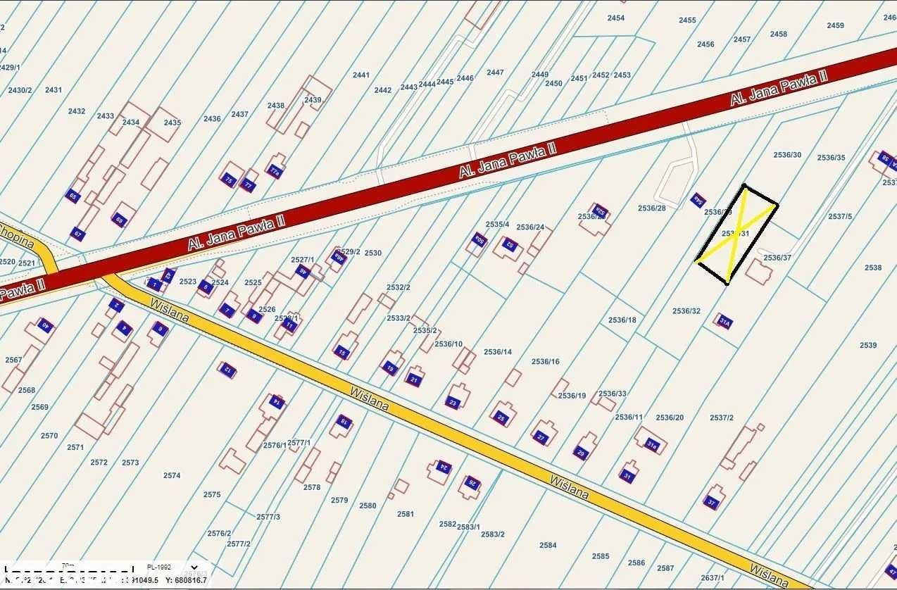 Działka budowlana Zwoleń, ul. Wojska Polskiego. Zdjęcie 2
