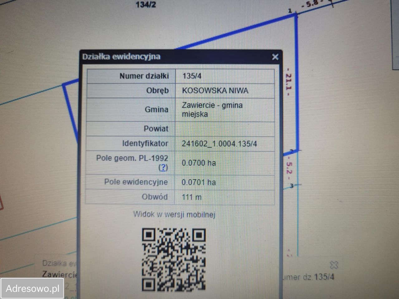 Działka budowlana Zawiercie Kosowska Niwa, ul. Nowowiejska. Zdjęcie 2