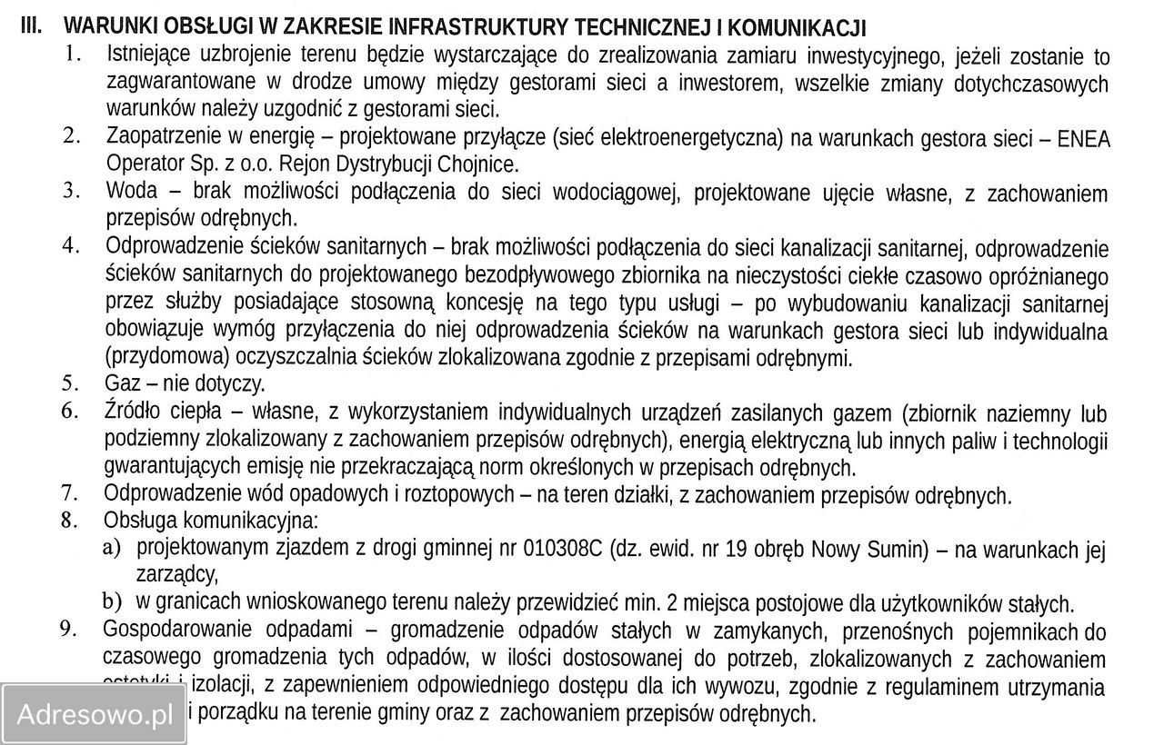 Działka siedliskowa Nowy Sumin. Zdjęcie 6