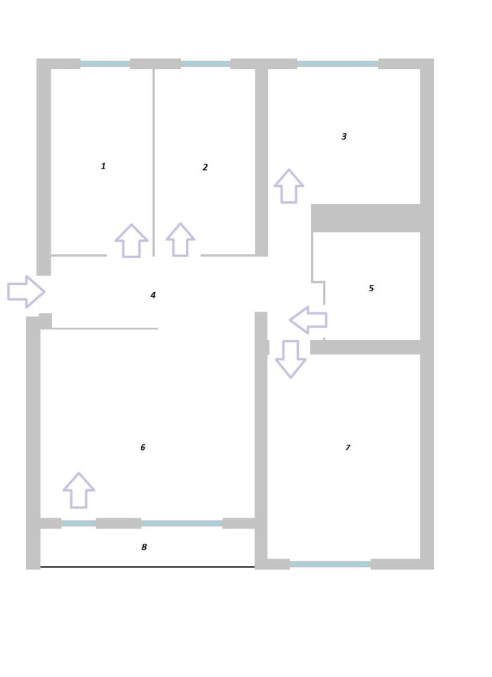 Mieszkanie 4-pokojowe Miastko. Zdjęcie 4