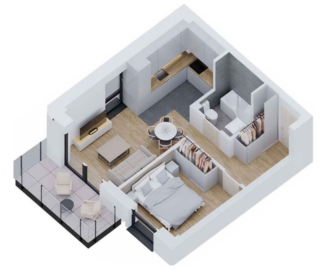 Mieszkanie 2-pokojowe Krosno, ul. gen. Władysława Andersa. Zdjęcie 2